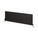 Aquarius Bathrooms Type 21 Aquarius Type 21 Compact Panel Radiator In Matt Black