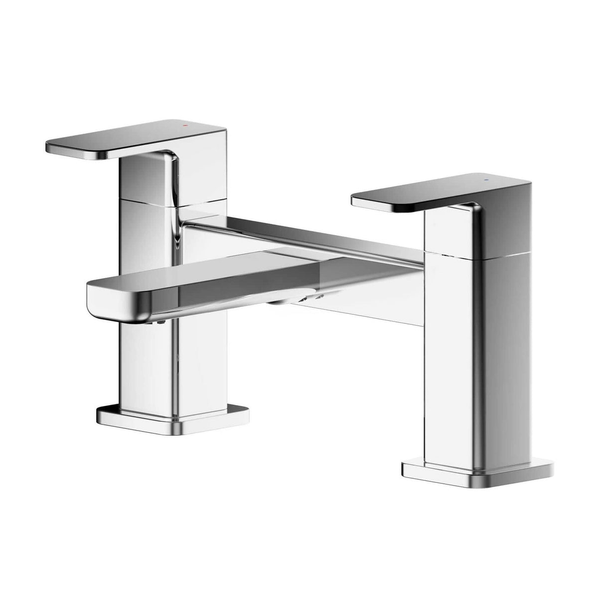 Aquarius Bathrooms Bath Mixer Aquarius Tetra 2-Hole Deck Mounted Bath Mixer Tap