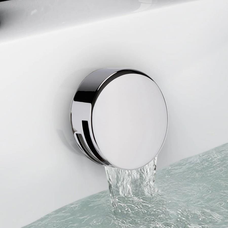 Aquarius Bathrooms Bath Waste Chrome Aquarius FT Overflow Bath Filler and Easy Clean Waste