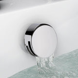 Aquarius Bathrooms Bath Waste Chrome Aquarius FT Overflow Bath Filler and Easy Clean Waste