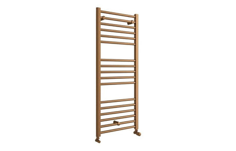 Aquarius Bathrooms Ladder Rail Aquarius Zanelli Towel Radiator in Brushed Bronze