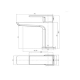 Aquarius Bathrooms Mono Basin Tap Aquarius Hydro Mono Basin Mixer Tap with Waste