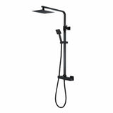 Aquarius Bathrooms Bar Shower Kit Aquarius RainLux Eco Square Adjustable Exposed Bar Shower System