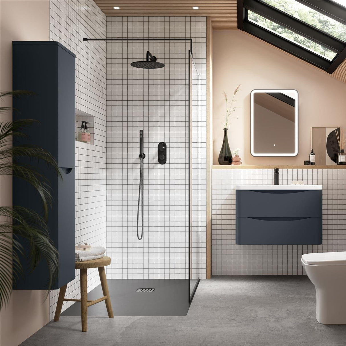 Aquarius Bathrooms Storage Unit Aquarius Seren 400mm Wall Hung Storage Unit