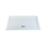 Aquarius Vital Rectangular Shower Tray Stone Resin