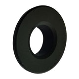 Aquarius Bathrooms Overflow Cover Matt Black Aquarius FT Basin Overflow Cover
