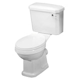 Aquarius Bathrooms Close Coupled Toilet Aquarius Harewood Traditional Close Coupled Toilet with Soft Close Seat