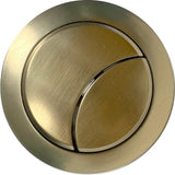 Aquarius Bathrooms Flush Button Aquarius Scott Round Dual Flush Button - Brushed Brass - AQSCO0204