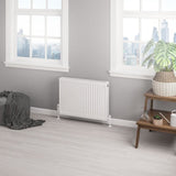 Aquarius Type 22 Compact Panel Radiator in Gloss White