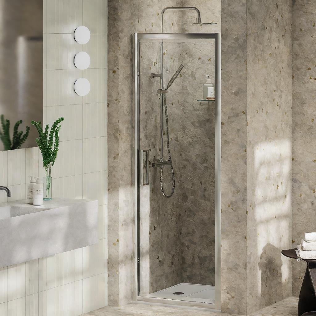 Aquarius Pluvia 8mm Pivot Shower Door
