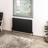 Aquarius Type 11 Compact Panel Radiator In Matt Black