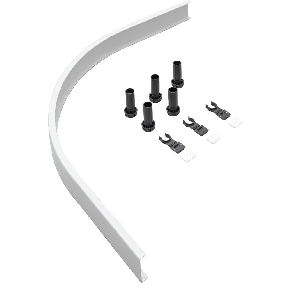 Aquarius Bathrooms Riser Kit Quadrant Trays Aquarius Pluvia Riser Kit with Panel Pack and Legs