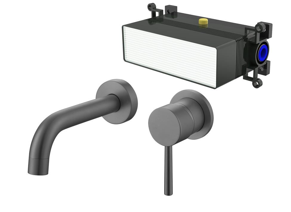 Aquarius RF-Series EZ-BOX Wall Mounted Basin Mixer Tap