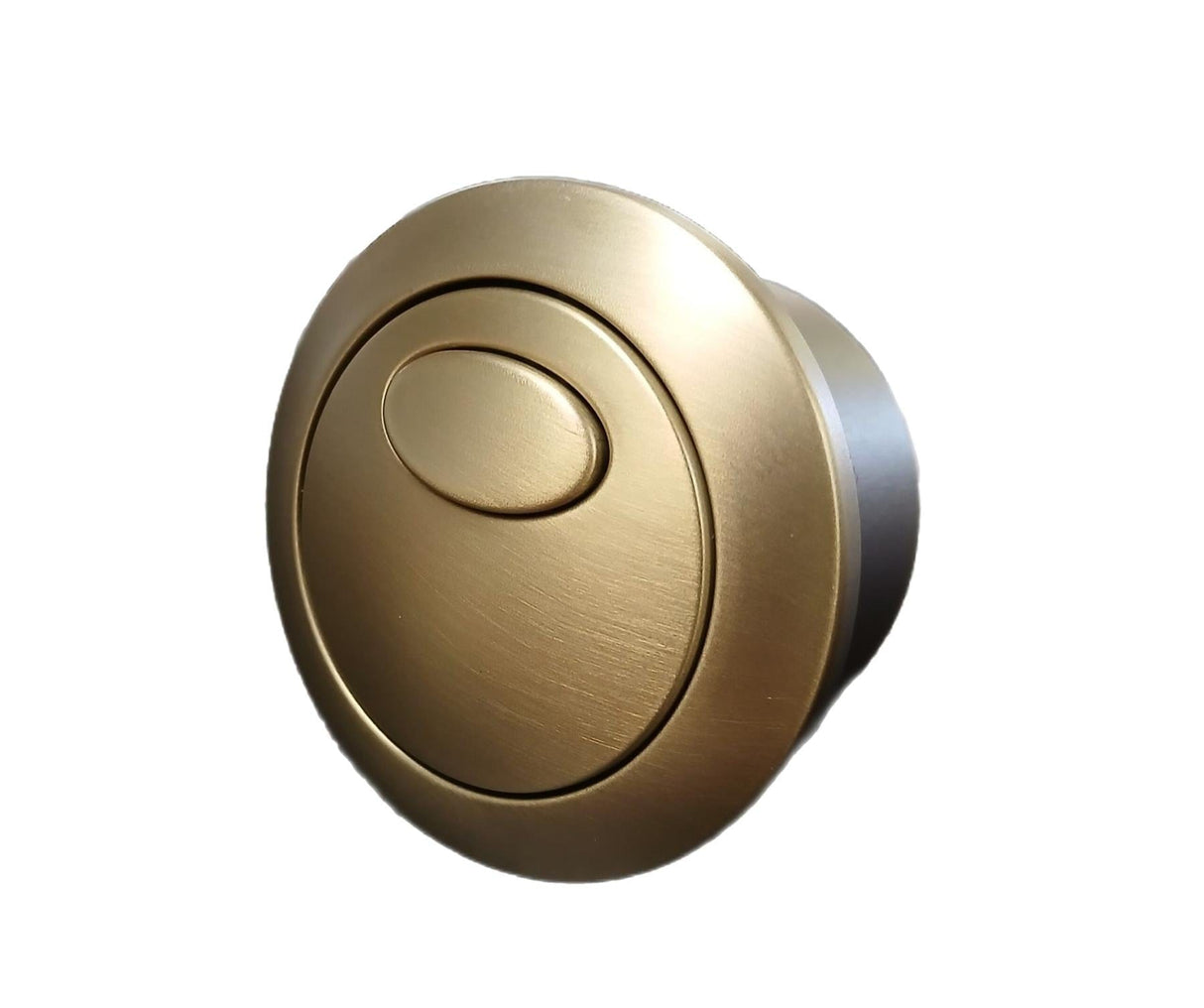 Aquarius Bathrooms Aquarius K-Series Toilet Cistern Button in Brushed Brass