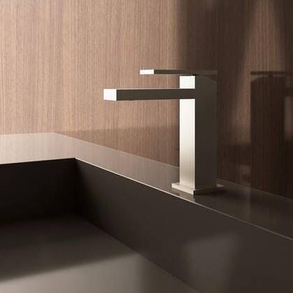 Aquarius Bathrooms Mono Basin Tap Brushed Metallic Aquarius Myron Mono Basin Mixer Tap