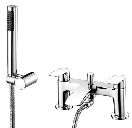 Aquarius Bathrooms Bath Shower Mixer Aquarius Arc Bath Shower Mixer Tap with Shower Kit
