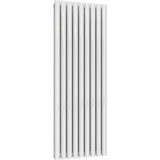 Aquarius Bathrooms Column Radiator 1600 x540mm / White Aquarius Athens Double Vertical Column Radiator