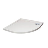 Aquarius Urbano Quadrant 45mm Stone Resin Shower Tray in White