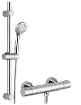Aquarius Bathrooms Exposed Shower Set Aquarius RainLux Easy-Fit Round Bar Shower Valve and Kit