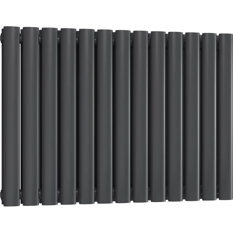 Aquarius Bathrooms Column Radiator 600 x780mm / Anthracite Aquarius Athens Horizontal Double Column Radiator