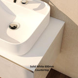 Aquarius KF-Series One Drawer 800mm Vanity Unit with Countertop