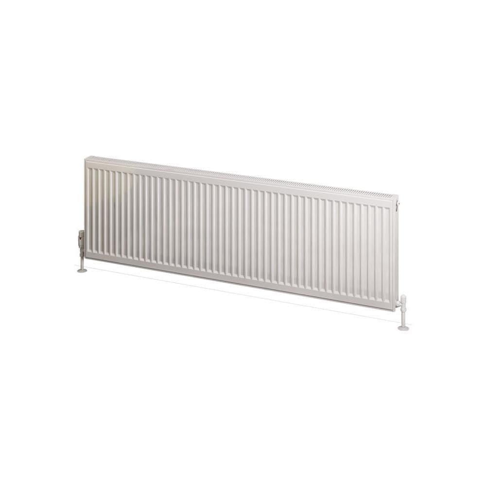 Aquarius Type 21 Compact Panel Radiator In Gloss White