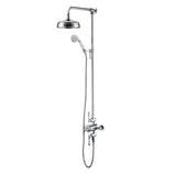 Aquarius Bathrooms Shower Set Aquarius Chic Thermostatic Exposed Adjustable Shower Kit