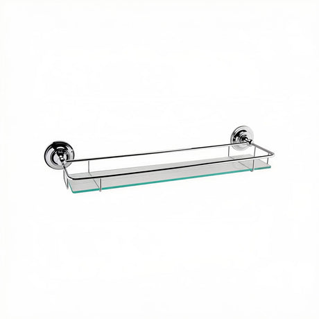 Aquarius Bathrooms Shelf Aquarius Blenheim Traditional Gallery Shelf in Chrome
