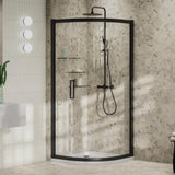 Aquarius Pluvia 8mm Quadrant Single Sliding Shower Door