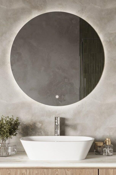 Aquarius Orbit LED Illuminated Round Mirror
