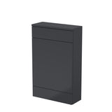 Aquarius WC Back To Wall Unit Soft Black Aquarius Hoban 500mm Compact Back to Wall WC Toilet Unit
