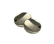 Aquarius Bathrooms Aquarius K-Series Toilet Seat Hinge Cover Caps in Brushed Brass