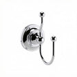 Aquarius Bathrooms Robe Hook Aquarius Blenheim Traditional Double Robe Hook in Chrome