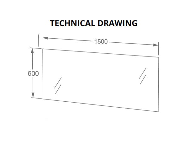 Aquarius Bathrooms Steam Free Mirrors Aquarius KF-Series Illuminated Mirror with Demista