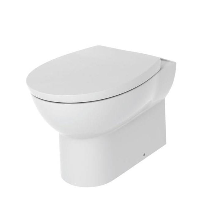 Aquarius QualEco Back To Wall Rimless Toilet with Soft Close Seat