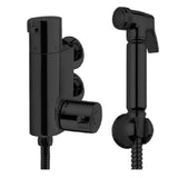 Aquarius Bathrooms Douche Matt Black Aquarius FT Shattaf Douche Kit with Thermostatic Mini Valve