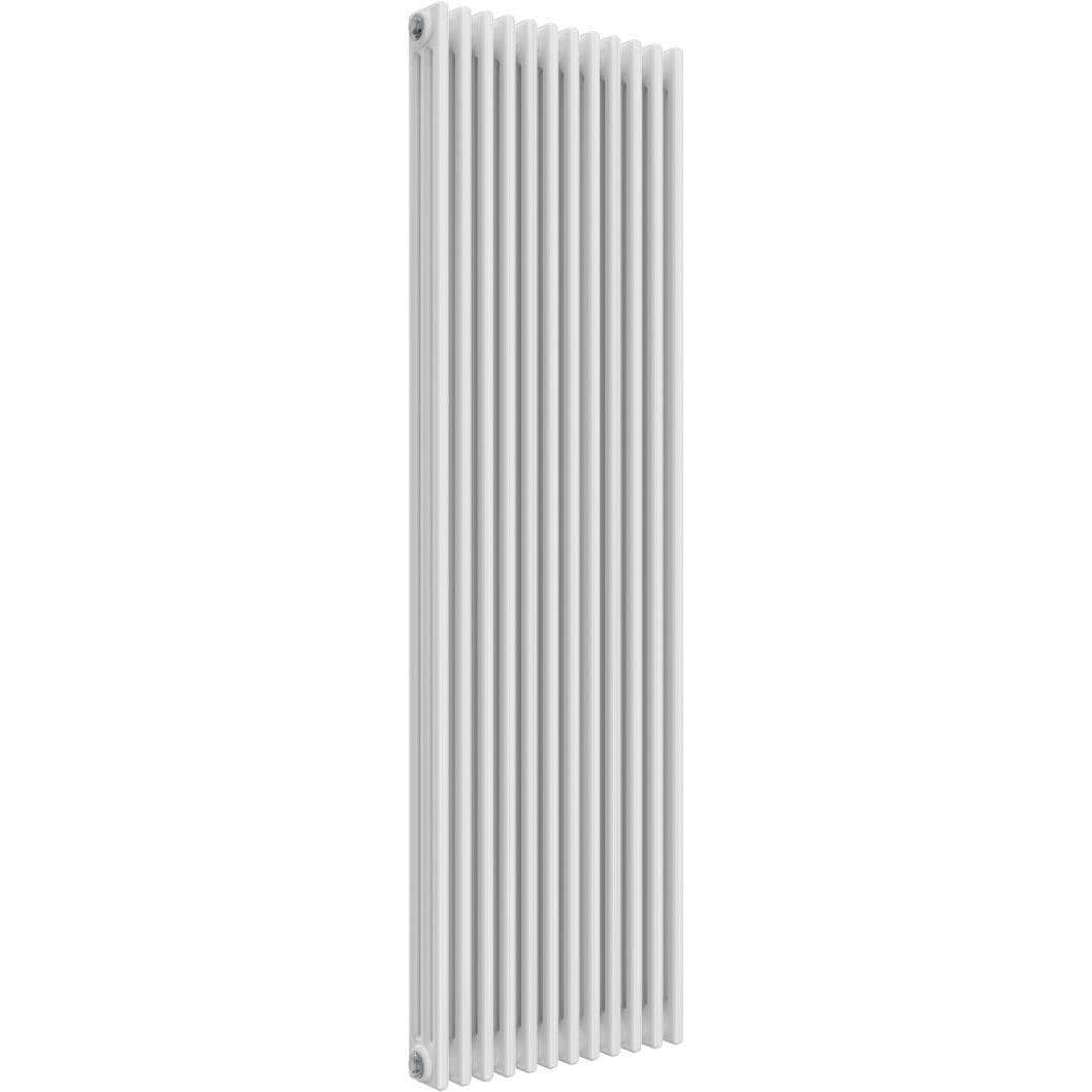 Aquarius Bathrooms Column Radiator 1800mm x 560mm Aquarius Foundry Vertical 3 Column Radiator in White