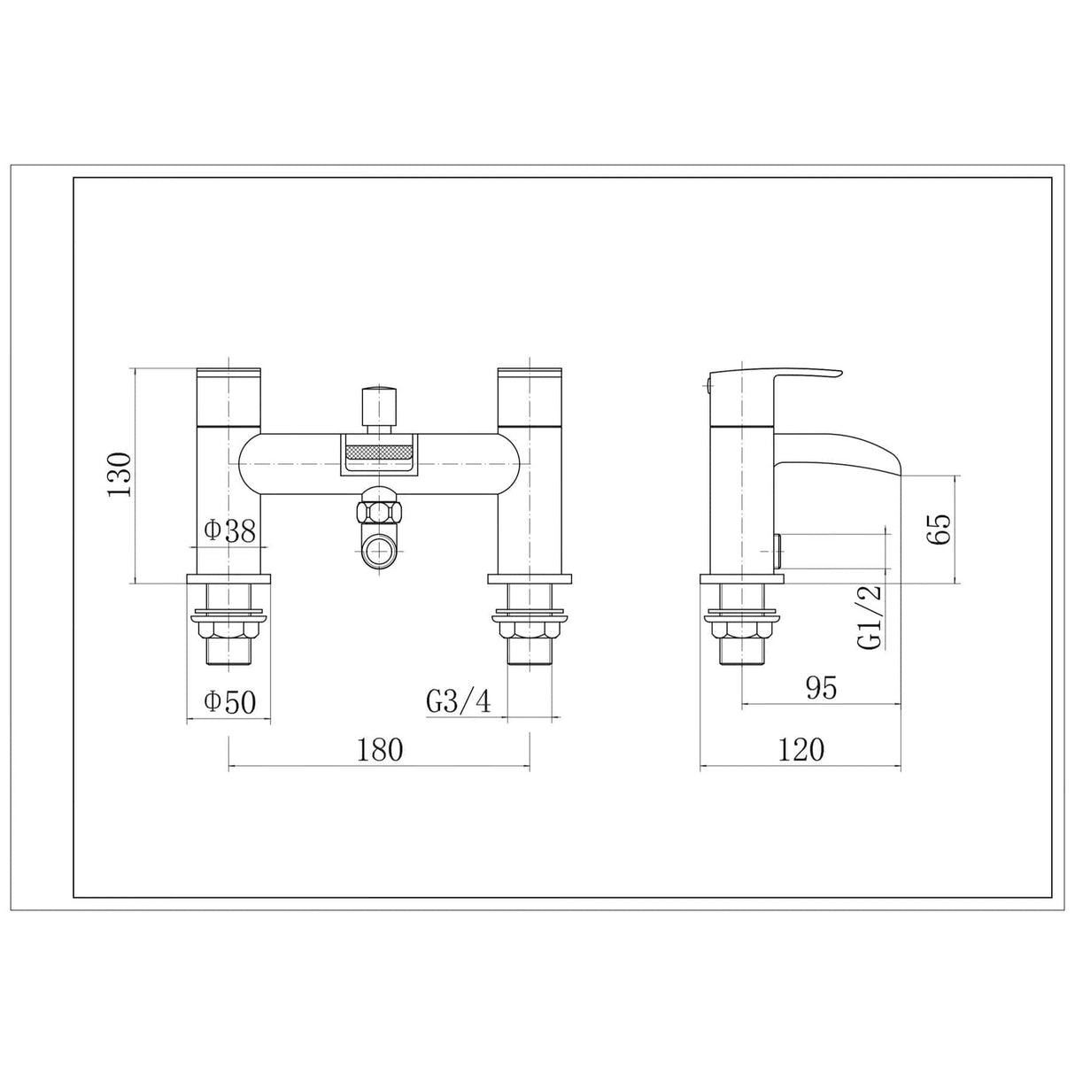 Aquarius Bathrooms Bath Shower Mixer Aquarius Niagara Waterfall Bath Shower Mixer with Kit