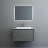 Aquarius KF-Series One Drawer 800mm Vanity Unit with Countertop