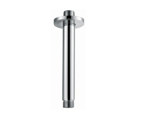 Aquarius Bathrooms Shower Arm Aquarius RainLux 120MM Round Ceiling Shower Arm Chrome AQRL03CR