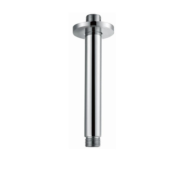 Aquarius Bathrooms Shower Arm Aquarius RainLux 120MM Round Ceiling Shower Arm Chrome AQRL03CR