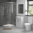 Aquarius Bathrooms Complete Bathroom Suite Aquarius Urbano Complete Vanity Shower Suite (with 900mm Quadrant Enclosure)