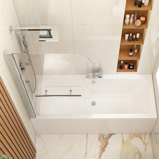 Aquarius Bathrooms Double Ended Bath 1700 x 750mm Aquarius Aaron Double Ended Standard Bath