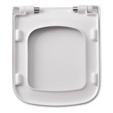 Aquarius Sequoia Close Coupled Short Projection Open Back Rimless Toilet with Wrapover Soft Close Seat