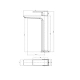 Aquarius Bathrooms Tall Basin Tap Aquarius Hydro Tall Mono Basin Mixer Tap
