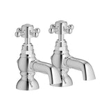 Aquarius Bathrooms Pillar Bath Tap Chrome Aquarius Chic Bath Pillar Taps (Pair)