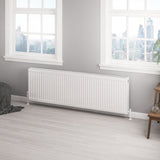 Aquarius Type 22 Compact Panel Radiator in Gloss White