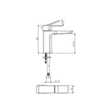 Aquarius Hydro Complete Bath Brassware Pack with Basin Mixer, Bath and Shower Mixer