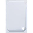 Aquarius Bathrooms Rectangle Shower Tray Aquarius Pluvia 45mm Stone Resin Rectangular Shower Tray