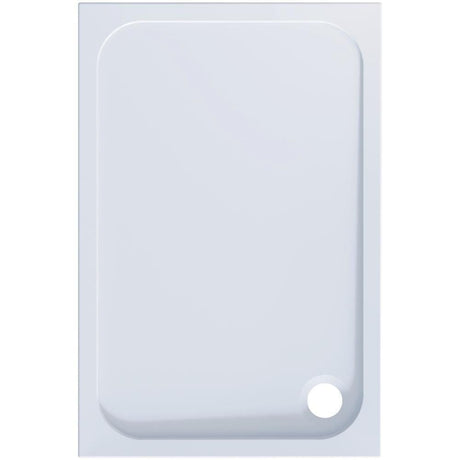 Aquarius Bathrooms Rectangle Shower Tray Aquarius Pluvia 45mm Stone Resin Rectangular Shower Tray